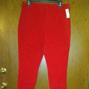Old Navy pixie Red secret Slim pockets high rise slacks